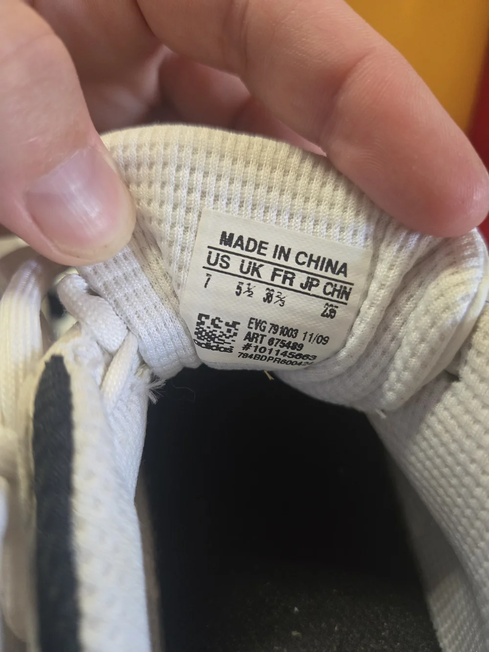 adidas White and Black Golf Shoe Sneakers with Three Stripes